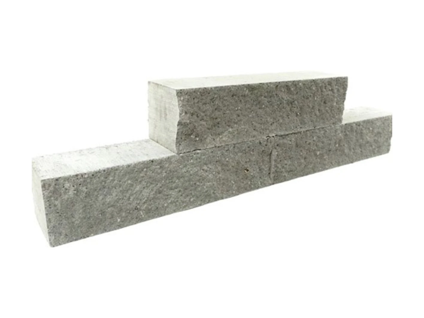Stapelblok Rockstone Walling Grijs/Zwart 60 x 15 x 15 cm - Afbeelding 1